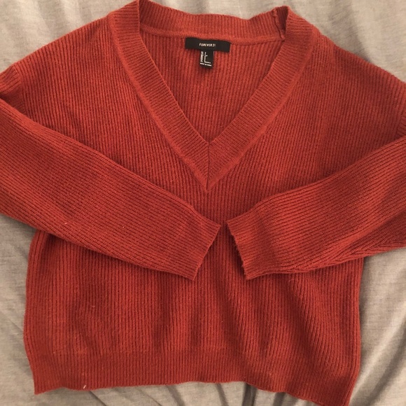 V-neck cozy sweater - Picture 1 of 1